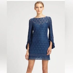Laundry by Shelli Segal Lace eyelet shift Dress